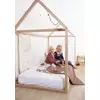 Kép 1/5 - Childhome fa házikó ágy 70x140