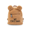 Kép 1/8 - My First Bag gyermek hátizsák – barna plüss