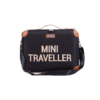 Kép 4/8 - Childhome Mini Traveller utazótáska - fekete/arany