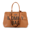 Kép 2/7 - Mommy Bag Táska – bőrhatású barna