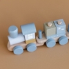 Kép 4/4 - Little Dutch vonat fából - kék