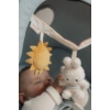 Kép 3/7 - Little Dutch Miffy babakocsi lánc - vintage csíkos