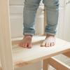Kép 3/6 - Konyhai fellépő korláttal - natúr fa