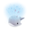 Kép 1/5 - ZAZU WALLY bálna kivetítő nyugtató dallamokkal - szürke