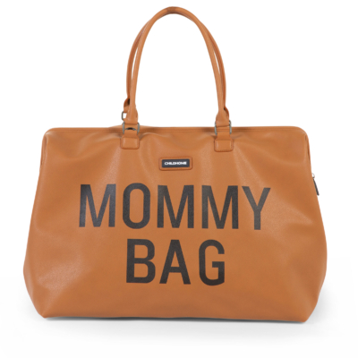 Mommy Bag Táska – bőrhatású barna