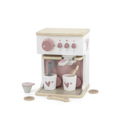 Label Label fa játék kávéfőző szett - rózsaszín