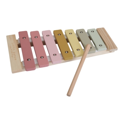 Little Dutch fa játék xilofon gyerekeknek - pink
