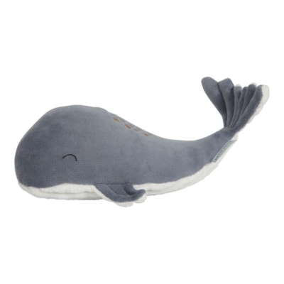 Little Dutch plüss játék bálna - kék 25 cm
