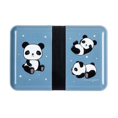 Uzsonnás doboz, PANDA - matricával