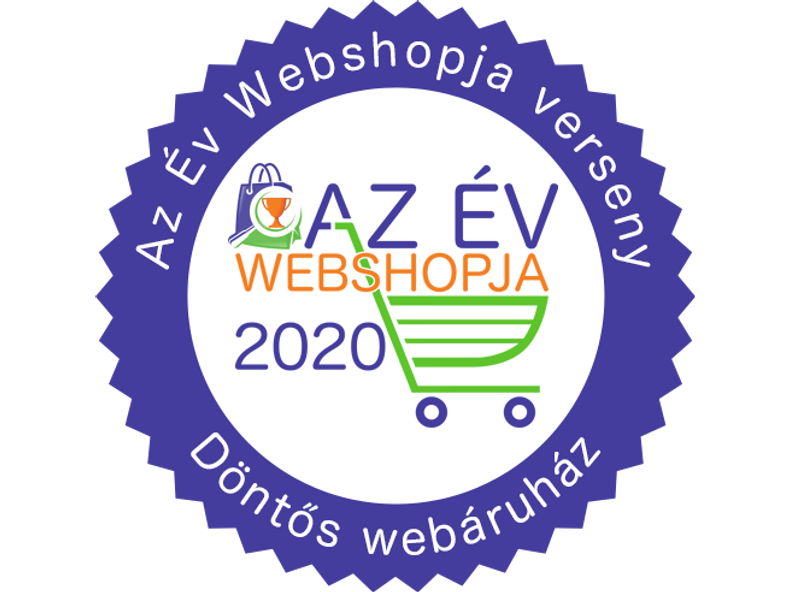 Az Év Webshopja Verseny 2020 döntőjébe kerültünk!