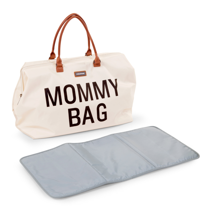 Mommy Bag Táska – Törtfehér/Fekete