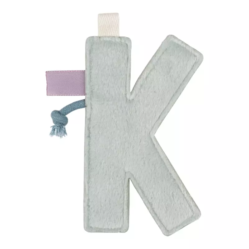 Little Dutch felfűzhető textil betű - K