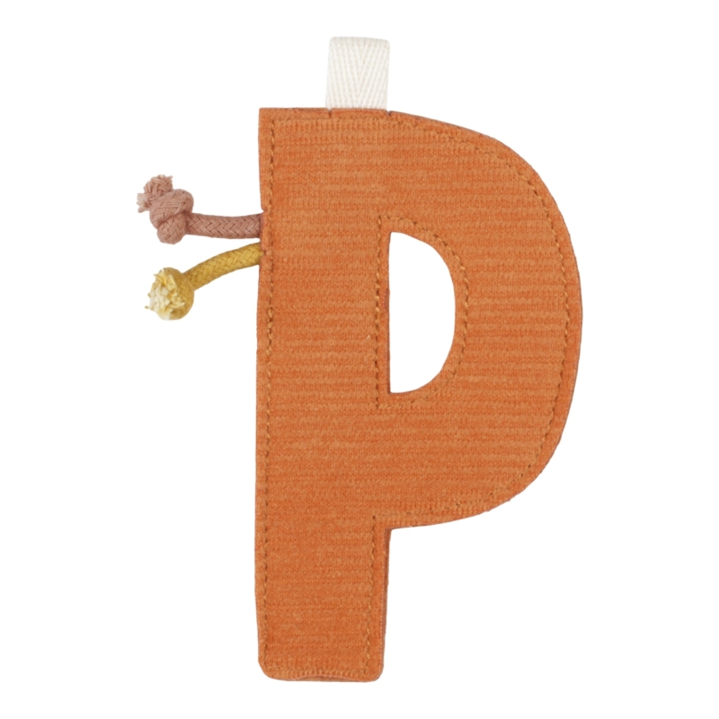 Little Dutch felfűzhető textil betű - P