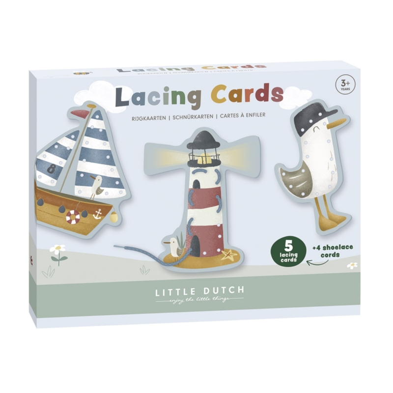 Little Dutch fűzhető kártyák -tengerész