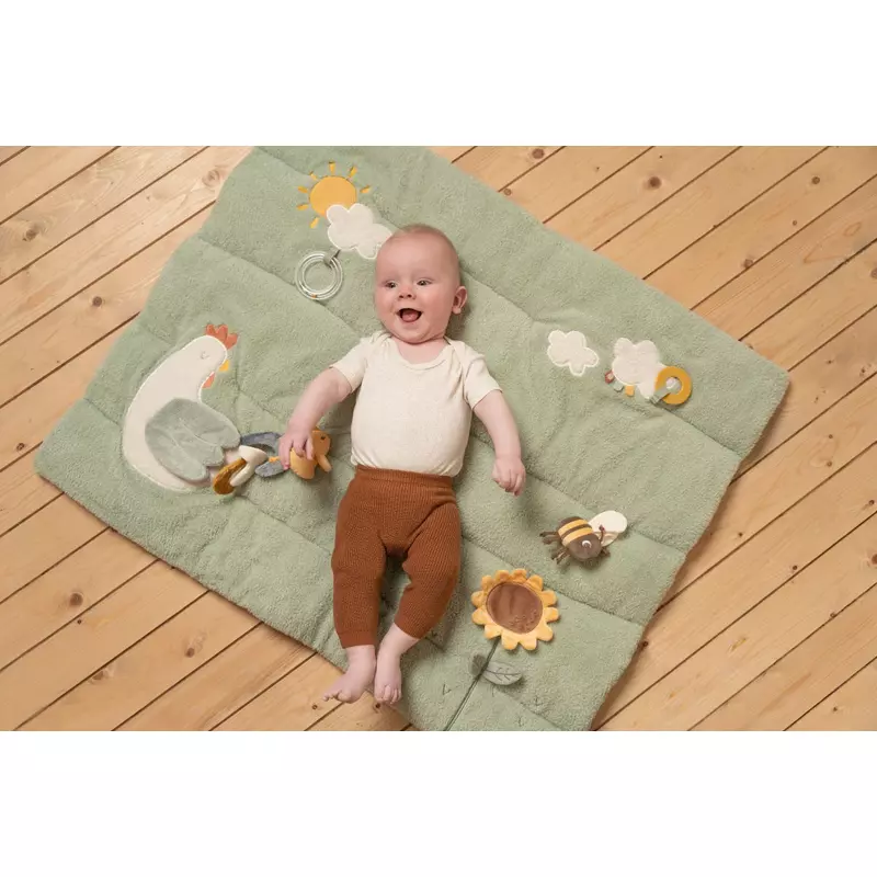 Little Dutch puha játszószőnyeg állatmintás babáknak