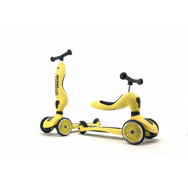 Scoot and Ride Highwaykick 1. 2in1 kismotor/roller - LEMON