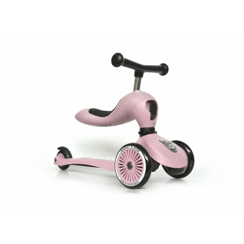 Scoot and Ride Highwaykick 1. 2in1 kismotor/roller - ROSE