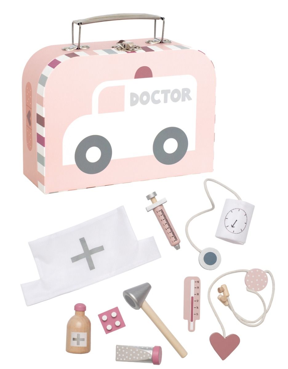 Orvosi táska pasztell rózsaszín Jabadabado