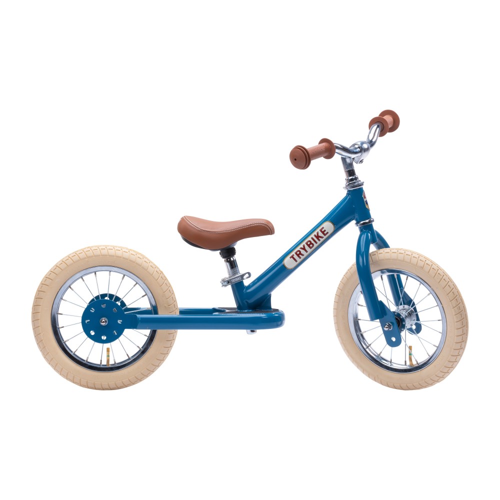 Trybike steel futóbicikli - vintage kék